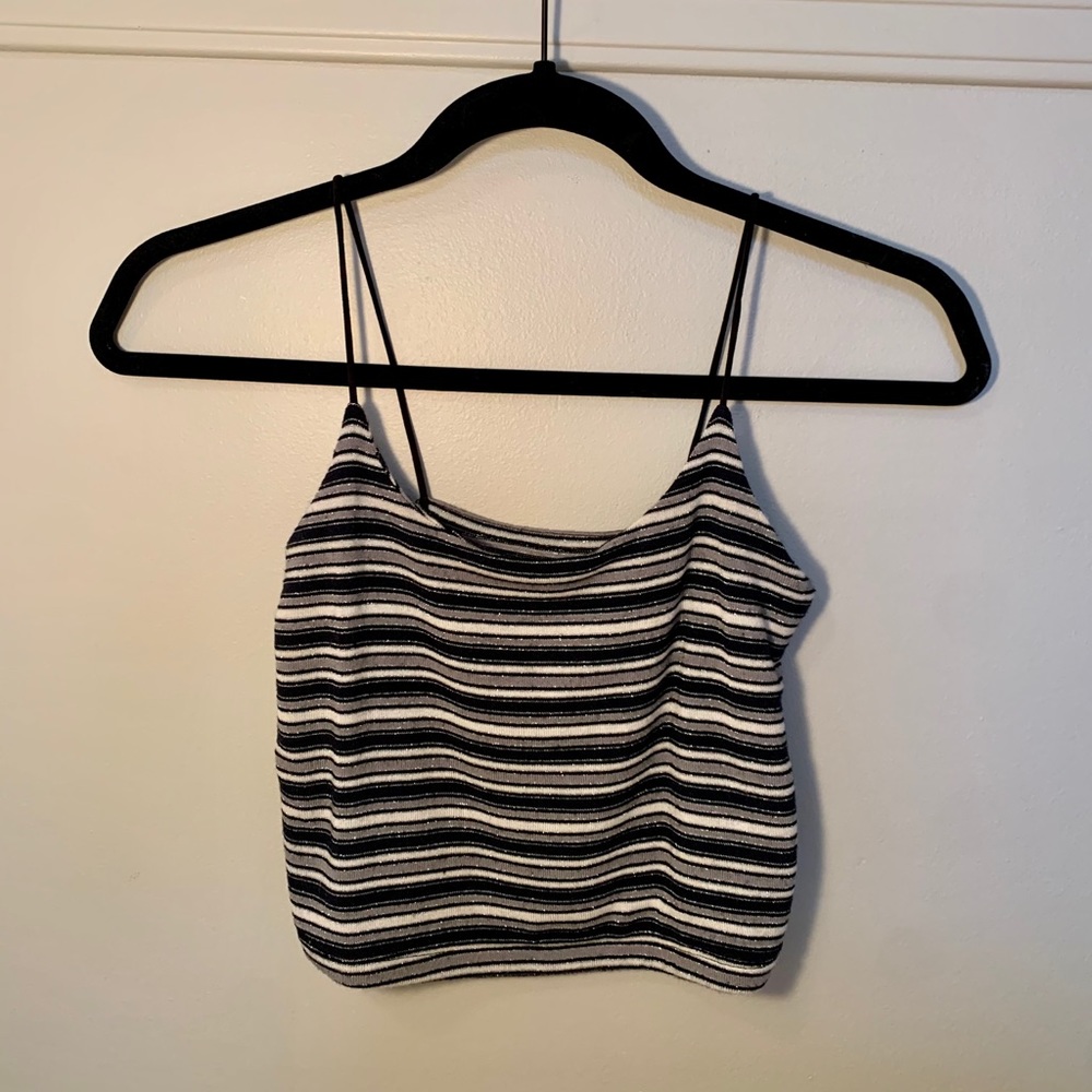 PACSUN - Striped Crop Top